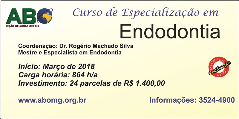 Especialização em Endodontia - ABO/MG