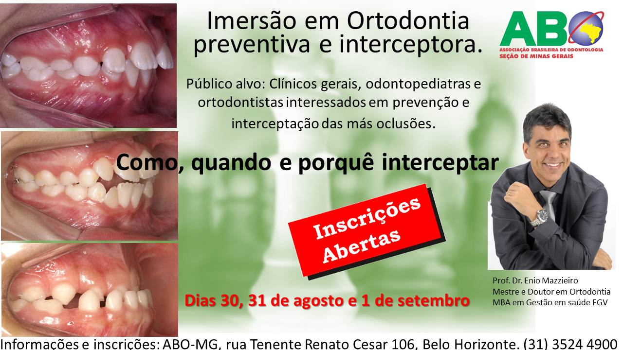 Imersão em Ortodontia Preventiva e Interceptora