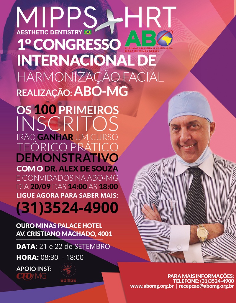 Promoção - 1º Congresso Internacional de Harmonização Facial MIPPIS+HRT