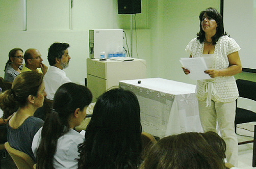 Alcione Rímulo atuou como instrutora de treinamento e calibração
