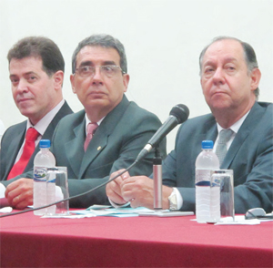 Antônio Paulino Ribeiro Sobrinho, Evandro Neves Abdo e Clélio Campolina Diniz